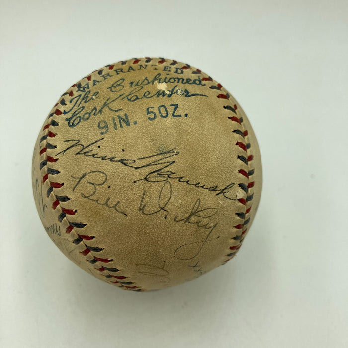 Babe Ruth & Lou Gehrig 1933 First All Star Game Signed Baseball JSA COA