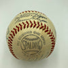 1953 New York Yankees World Series Champs Team Signed Baseball Mickey Mantle JSA