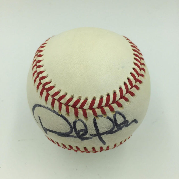 1993 Derek Jeter Pre Rookie Signed American League Baseball Beckett COA