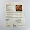 1985-86 Louisville Cardinals NCAA Champs Team Signed Basketball JSA COA