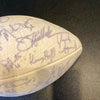 1983 Los Angeles Raiders Super Bowl Champs Team Signed Wilson Football JSA COA