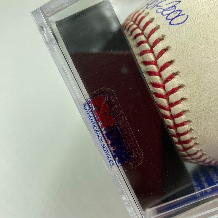 Carlton Fisk HOF 2004 Signed Major League Baseball PSA DNA Graded 9.5 Mint+