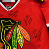 2014-15 Chicago Blackhawks Stanley Cups Champs Team Signed Jersey JSA COA