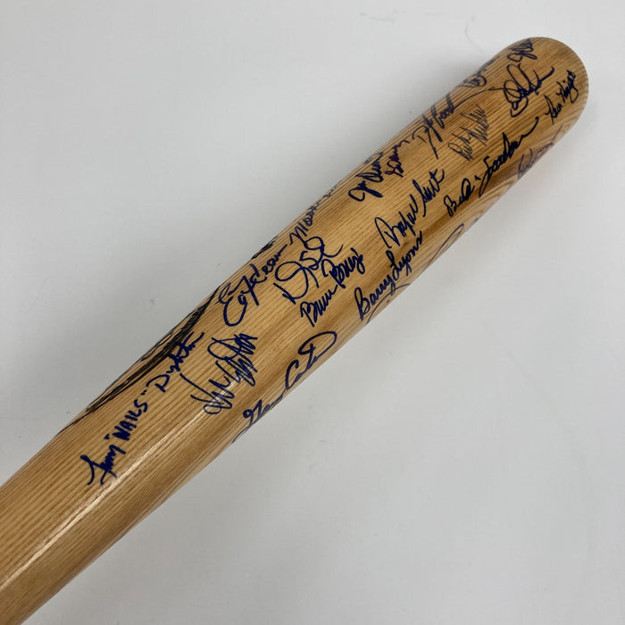 1986 New York Mets W.S. Champs Team Signed Baseball Bat JSA COA