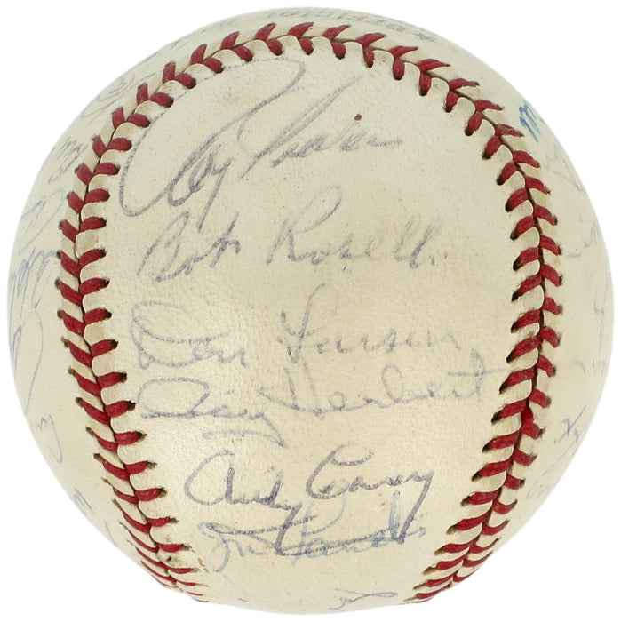 Nellie Fox 1961 Chicago White Sox Team Signed American League Baseball JSA COA