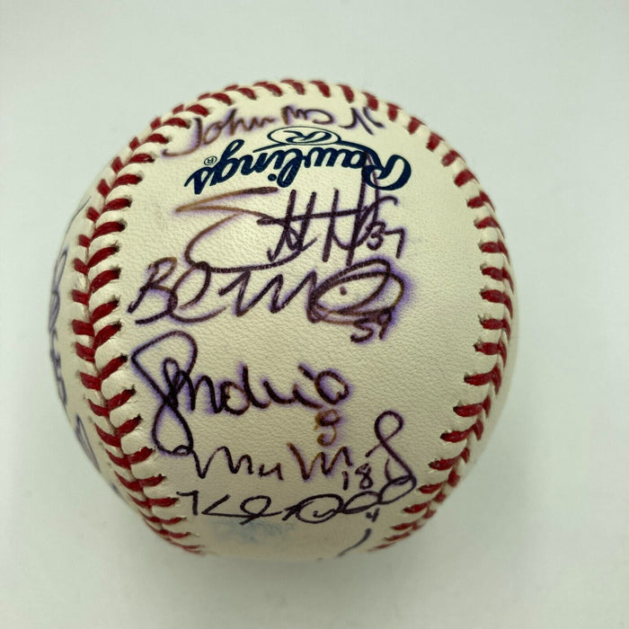 2008 Toronto Blue Jays Team Signed Major League Baseball