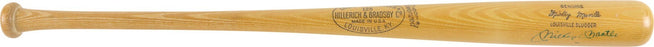 Mickey Mantle Signed Louisville Slugger Game Model Baseball Bat PSA DNA COA