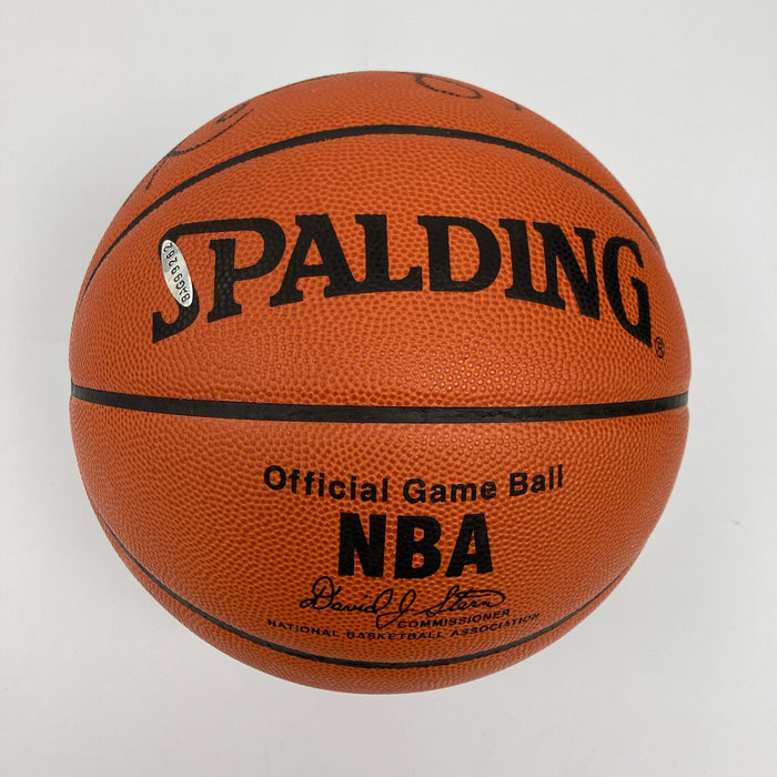 Kobe Bryant Signed Spalding Official Game Basketball Upper Deck UDA COA