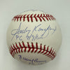 Sandy Koufax Perfect Game Pitchers Signed Baseball With Inscriptions JSA COA