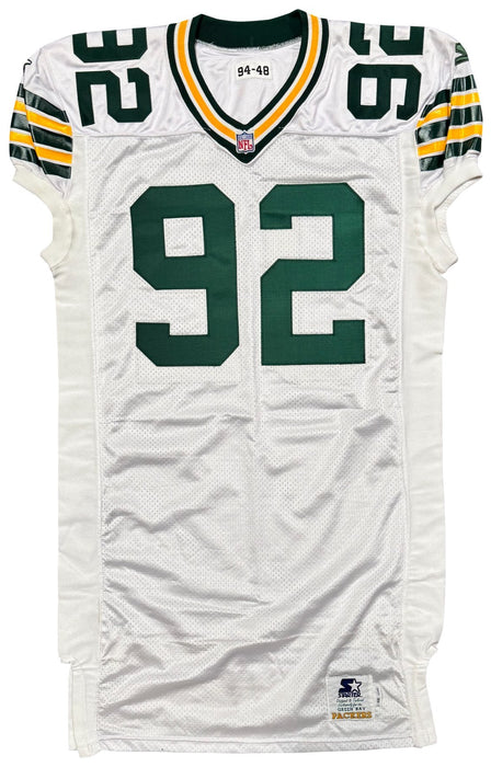 Reggie White 1994-95 Signed Green Bay Packers Game-Issued Starter Jersey JSA COA