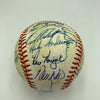 1986 New York Mets World Series Champs Team Signed Vintage NL Baseball JSA COA