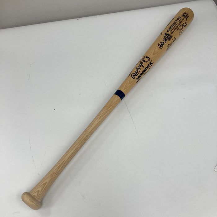 Chicago White Sox Legends Signed Bat Frank Thomas Carlton Fisk Minoso JSA