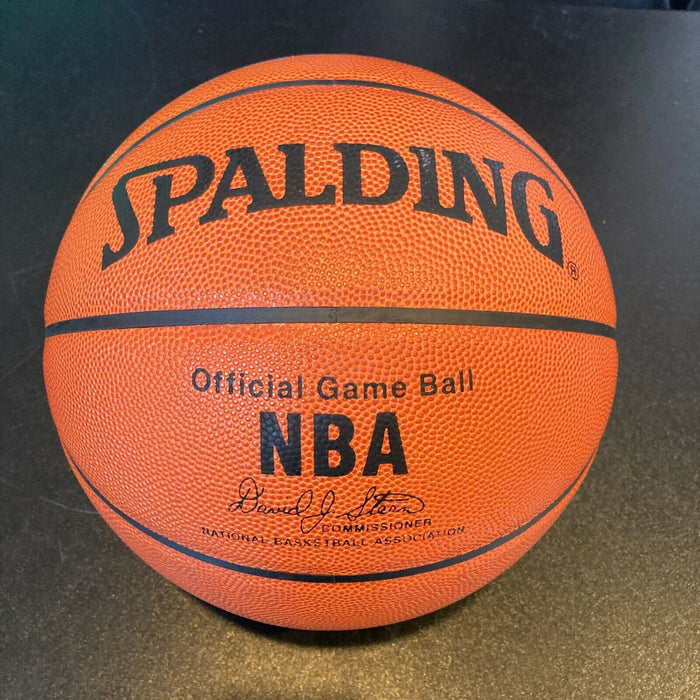 The Finest Wilt "The Stilt" Chamberlain Signed Basketball JSA Graded GEM MINT 10