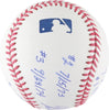 Nolan Ryan 7 No Hitters Signed Inscribed STAT Baseball PSA DNA 10 GEM MINT