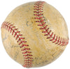Earliest Known Willie Mays Pre Rookie 1949 New York Giants Signed Baseball JSA
