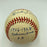 Rick Ferrell Signed Heavily Inscribed American League Baseball JSA COA