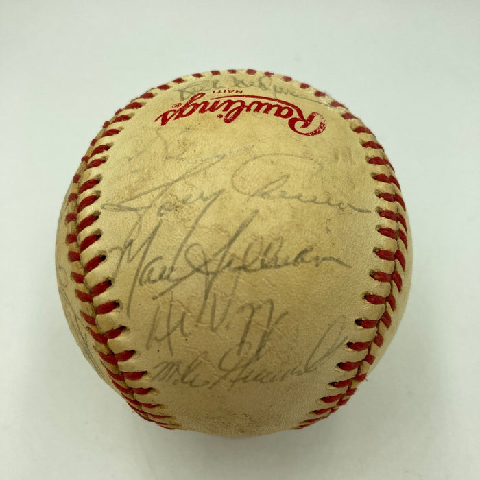 1986 Boston Red Sox AL Champs Team Signed 1986 World Series Game Baseball