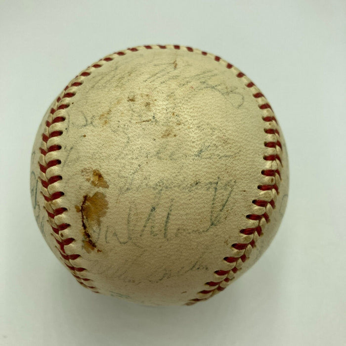 1967 St. Louis Cardinals World Series Champs Team Signed Baseball JSA COA