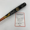 Willie Mays & Barry Bonds 660 Home Runs Signed Inscribed Baseball Bat Mays COA