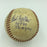 1952 Bob Feller Signed Inscribed "My My" American League Baseball With JSA COA