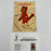 1955 St. Louis Cardinals and Cincinnati Reds Team Signed Scorecard Beckett COA