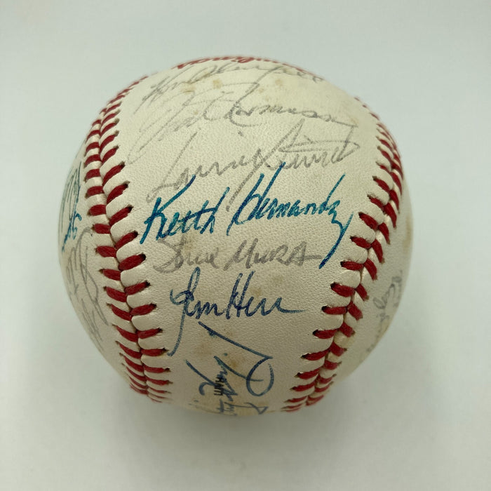 1982 St. Louis Cardinals World Series Champs Team Signed Baseball PSA DNA
