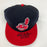 Bob Feller HOF 1962  Signed Cleveland Indians Baseball Hat Cap JSA COA
