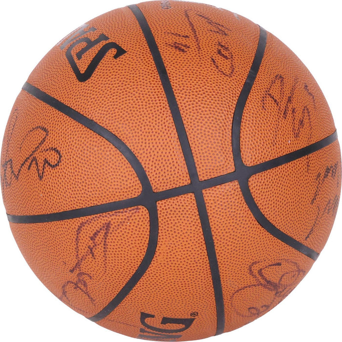 Kobe Bryant 2002-03 Los Angeles Lakers NBA Champs Team Signed Basketball PSA