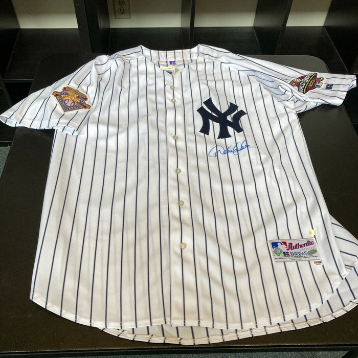 Derek Jeter Signed 2001 World Series New York Yankees Game Model Jersey PSA DNA