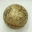 Babe Ruth & Lou Gehrig 1928 World Series New York Yankees Signed Baseball JSA