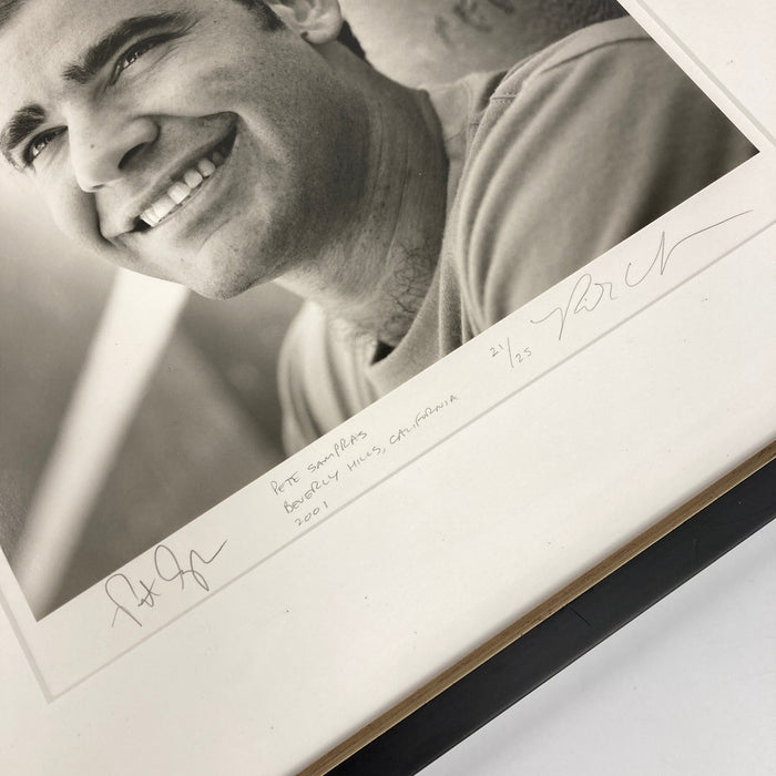 Pete Sampras Signed 2002 The ESPY Collection #21/25 Original Photo JSA COA