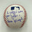 John Sterling Signed Heavily Inscribed STAT Baseball JSA COA RARE!