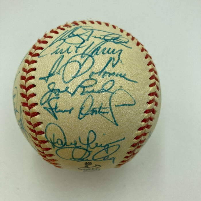 1987 Oakland A’s Team Signed Baseball Mark Mcgwire PSA DNA COA