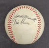 1961 New York Yankees World Series Champs Multi Signed Baseball Beckett COA