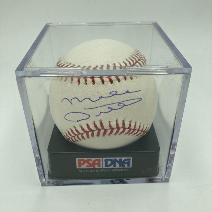 Mike Ditka Signed MLB PSA DNA Graded 9.5 Mint+ NFL Chicago Bears
