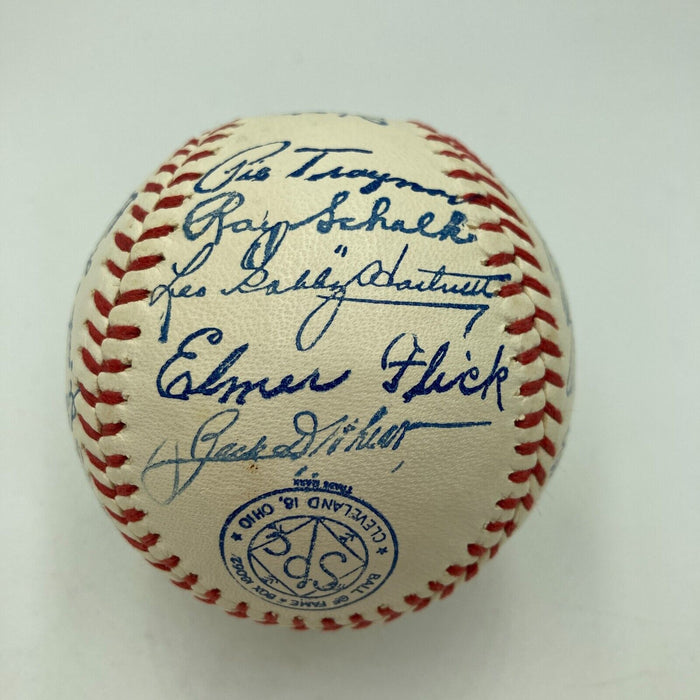 Babe Ruth Lou Gehrig 1950's Vintage Hall Of Fame Facsimile Signed Baseball
