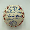 Babe Ruth Lou Gehrig 1950's Vintage Hall Of Fame Facsimile Signed Baseball