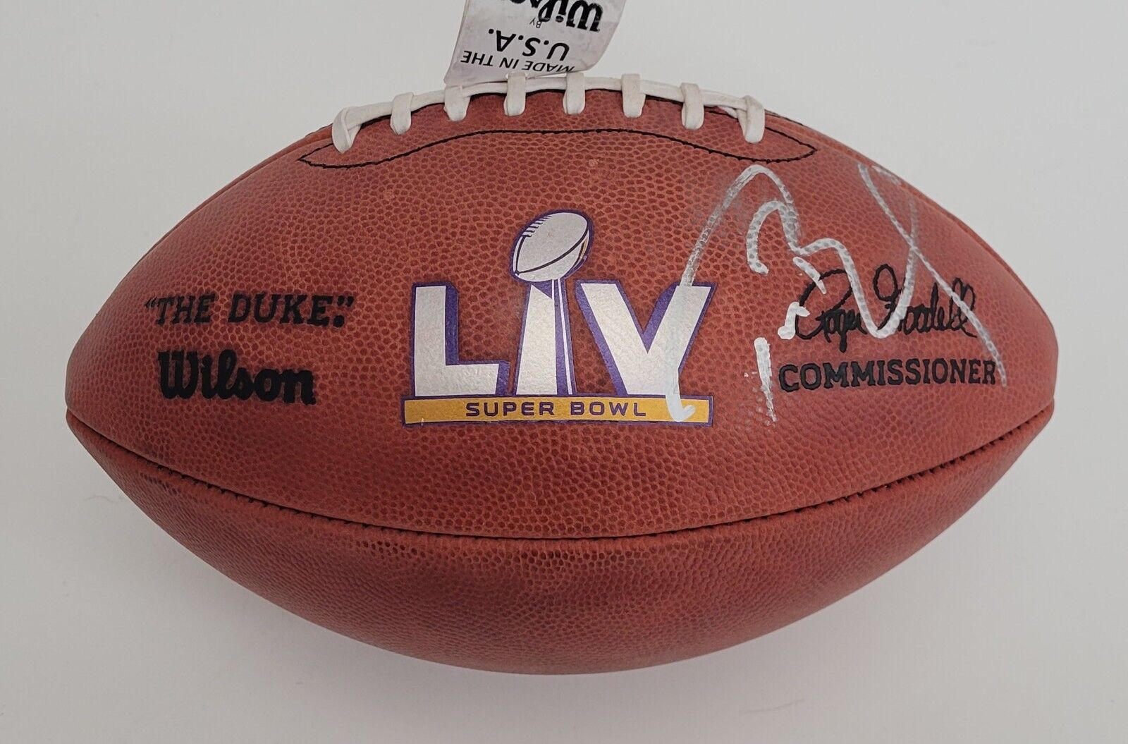 Tom Brady Signed Super Bowl LV Official Game Football Beckett COA