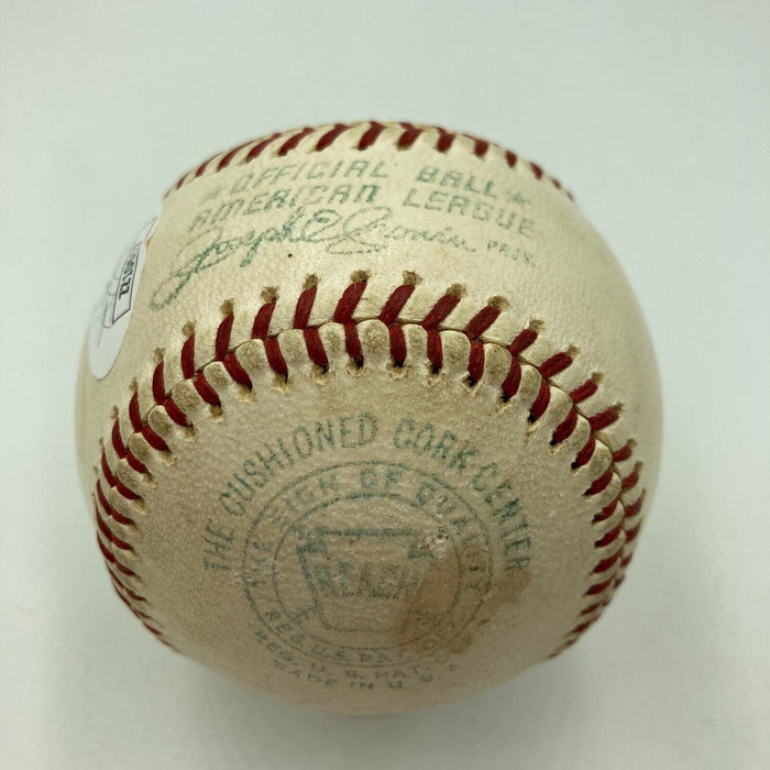 Gabby Hartnett Signed Official American League Joe Cronin Baseball JSA COA