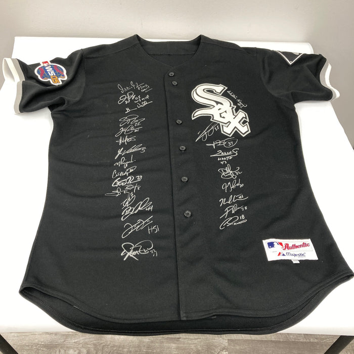 2005 Chicago White Sox World Series Champs Team Signed Authentic Jersey JSA COA