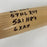 Willie Mccovey Signed Heavily Inscribed STAT Baseball Bat MLB & Fanatics Holo