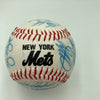 1985 - 1986 New York Mets Team Signed Baseball 28 Sigs With Gary Carter