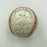 1982 Cleveland Indians Team Signed Official American League Baseball