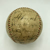 Babe Ruth & Lou Gehrig 1928 World Series New York Yankees Signed Baseball JSA