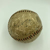 1922 New York Giants World Series Champs Team Signed NL Baseball Beckett COA