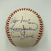 Beautiful 500 Home Run Signed Baseball Mickey Mantle Ted Williams PSA 9 MINT