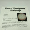 Heinie Manush Single Signed 1960's Baseball PSA DNA COA Hall Of Fame
