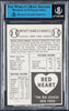 Mickey Mantle Signed 1954 Red Heart RP Baseball Card Beckett & JSA COA