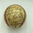 1951 Chicago White Sox Team Signed Autographed Baseball With Nellie Fox