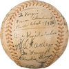 The Finest 1936 Cleveland Indians Team Signed Baseball Bob Feller Rookie PSA DNA